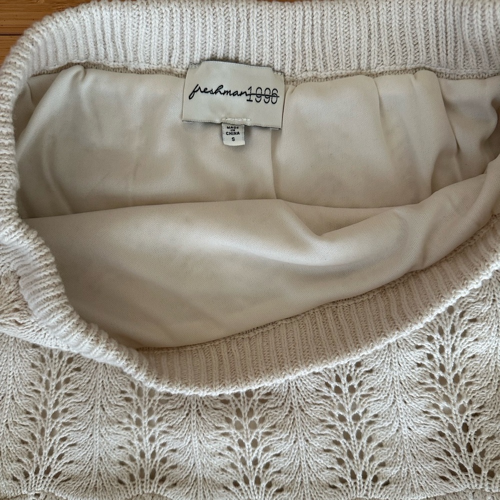 Cream Knit Set - Picture 6 of 7